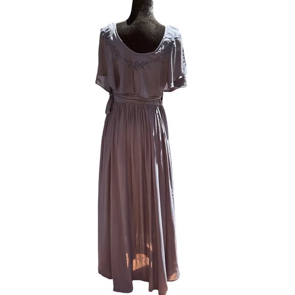 Free People Fiona Wrap Maxi Dress Size XS - Picture 3 of 7